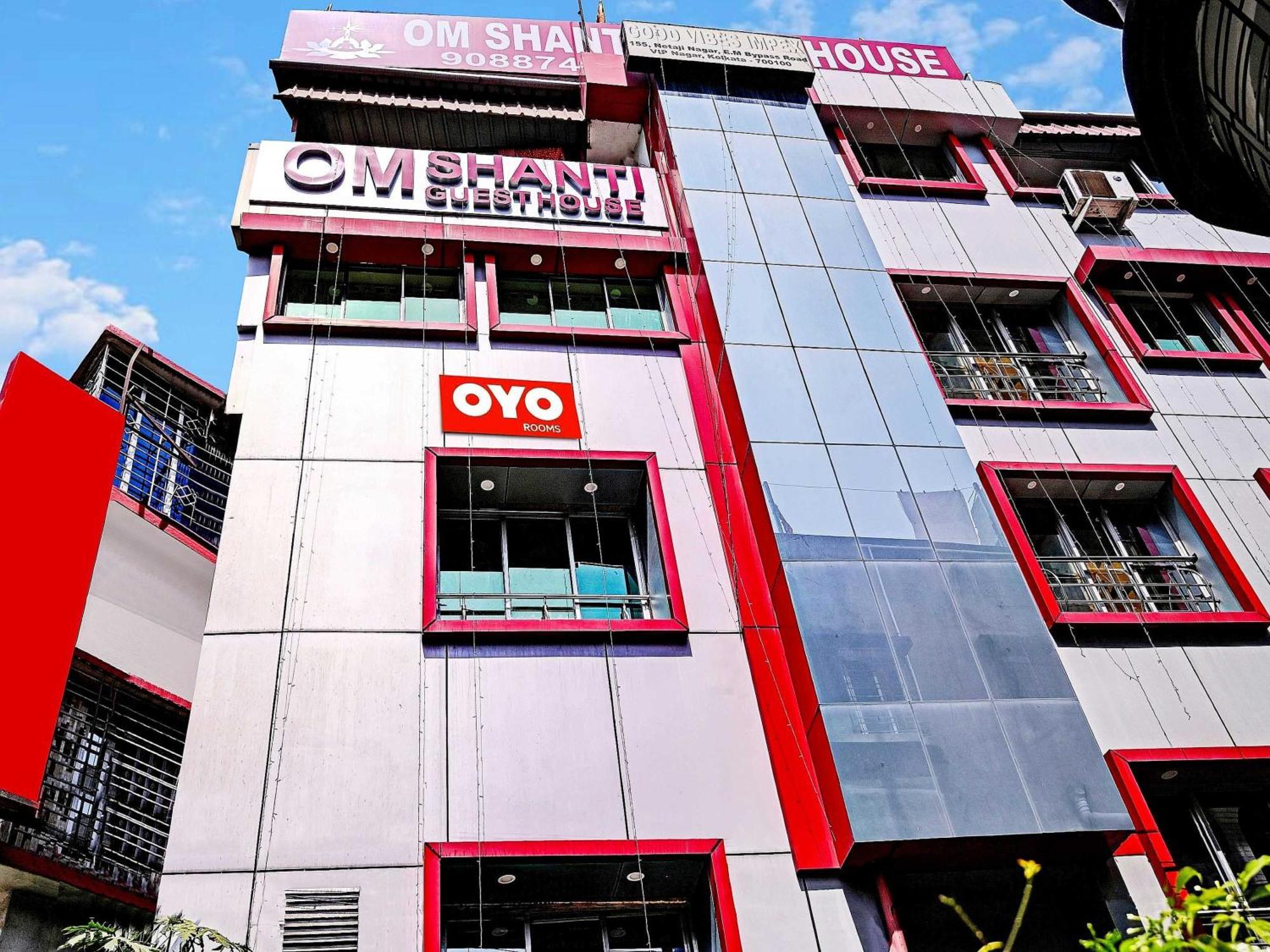 Hotel O Om Shanti Inn Kalkutta Exterior foto